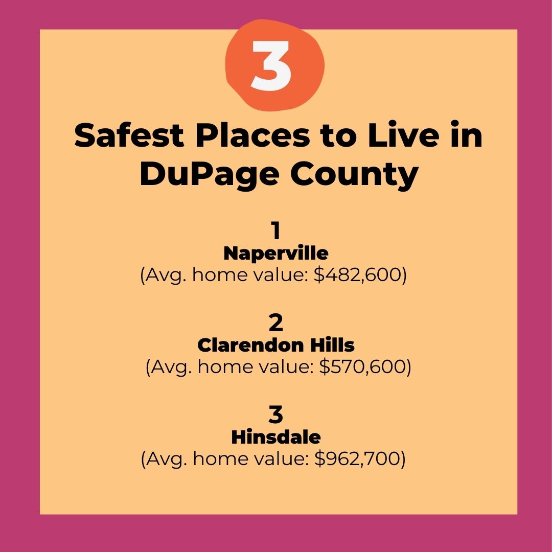 Safest Places to Live DuPage County